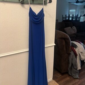 Elegant Blue Evening Gown